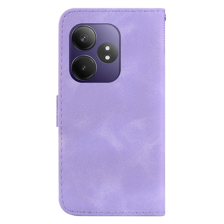 For Realme GT 6 / GT 6T / GT Neo6 / GT Neo6 SE Seven-shaped Embossed Leather Phone Case