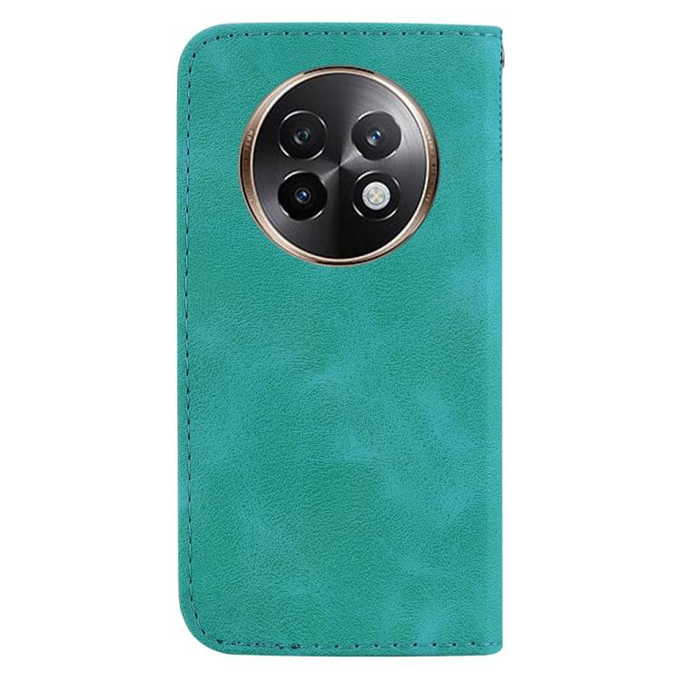 For Realme 13+ Global Seven-shaped Embossed Leather Phone Case