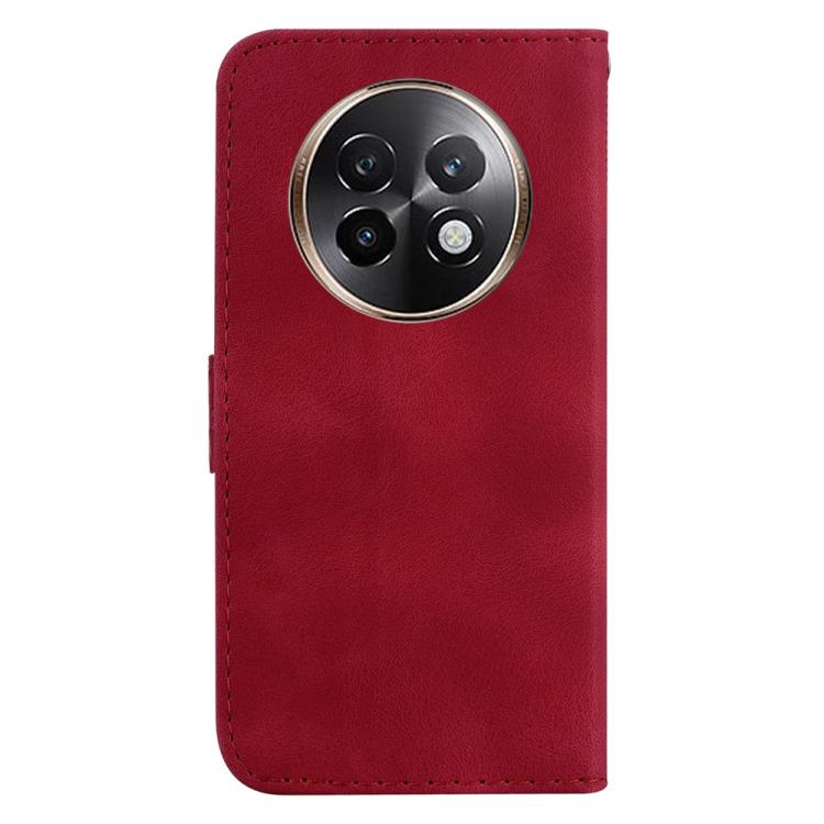 For Realme 13+ Global Seven-shaped Embossed Leather Phone Case