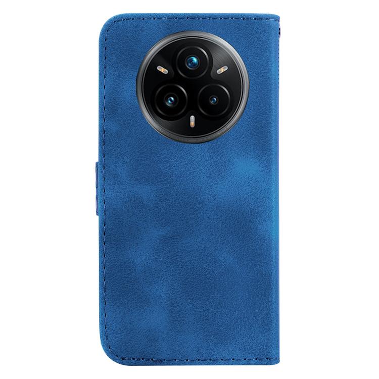 For Realme 14 Pro+ Seven-shaped Embossed Leather Phone Case