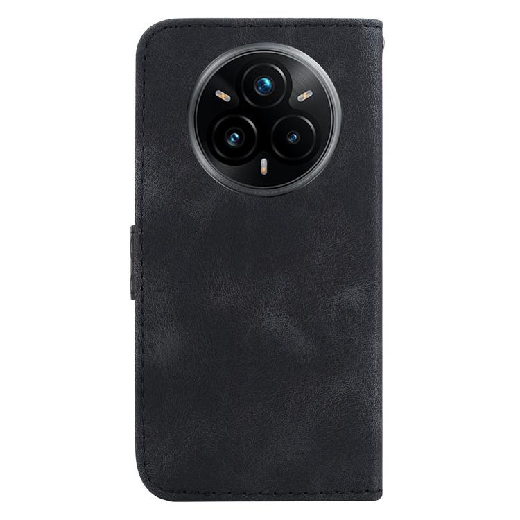For Realme 14 Pro+ Seven-shaped Embossed Leather Phone Case