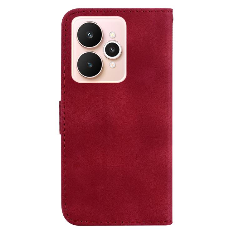 For Realme 15 5G / Realme 15 Pro 5G Seven-shaped Embossed Leather Phone Case