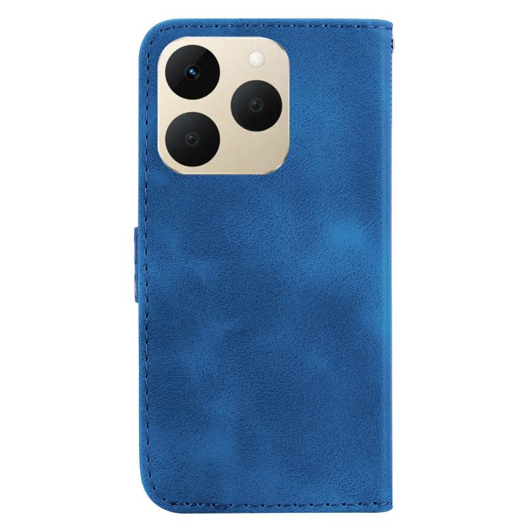 For Realme 15T 5G Seven-shaped Embossed Leather Phone Case