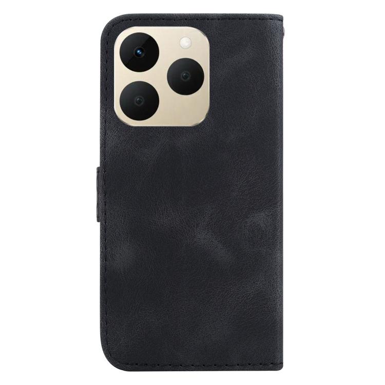 For Realme 15T 5G Seven-shaped Embossed Leather Phone Case