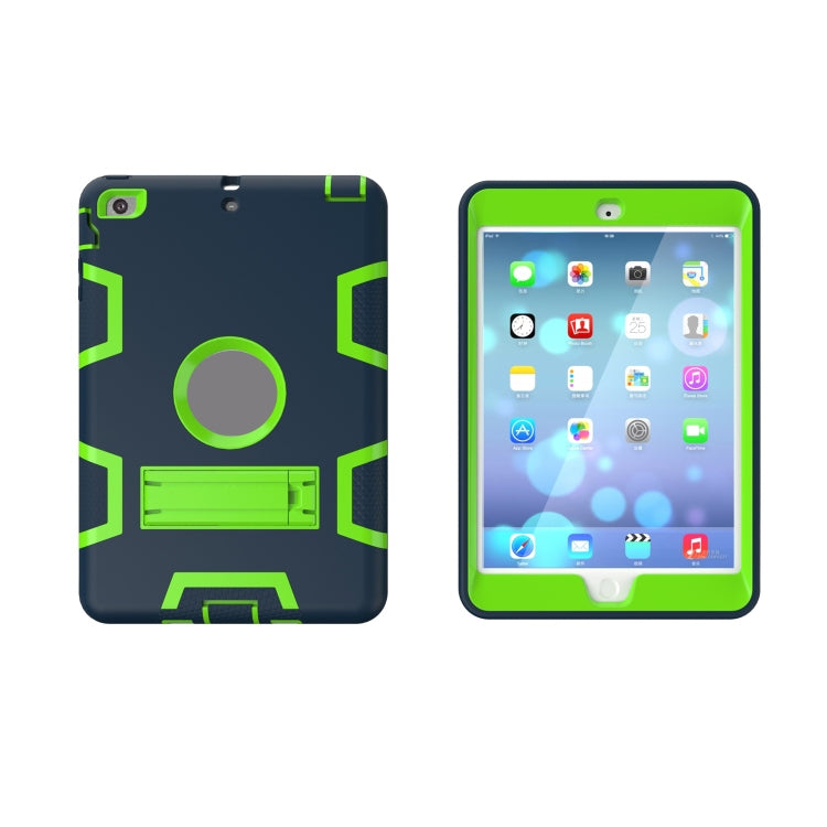 For iPad Mini 5 / 4 Shockproof PC + Silicone Protective Caseï¼Œwith Holder