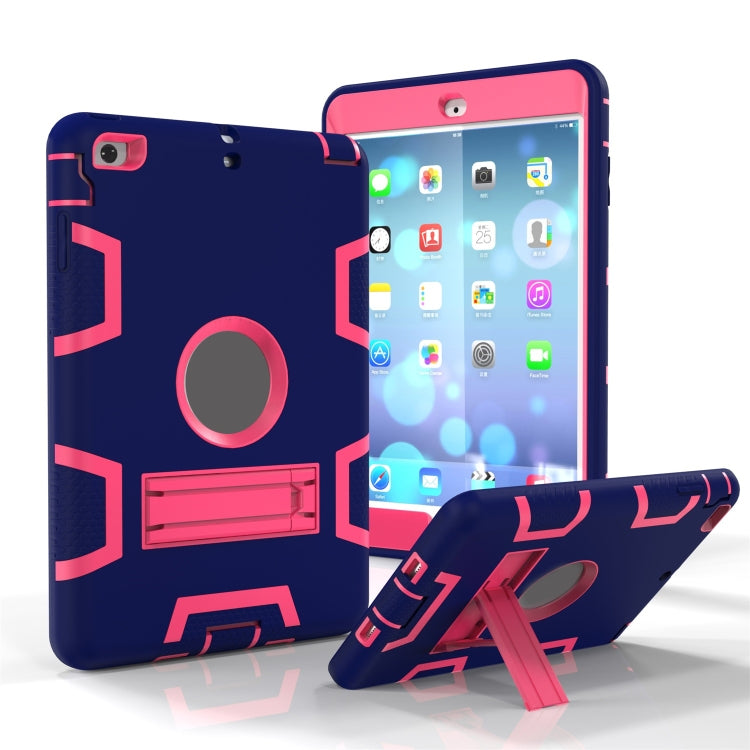 For iPad Mini 5 / 4 Shockproof PC + Silicone Protective Caseï¼Œwith Holder