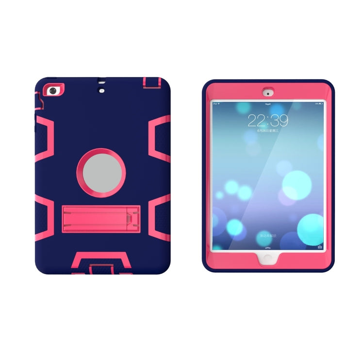 For iPad Mini 5 / 4 Shockproof PC + Silicone Protective Caseï¼Œwith Holder