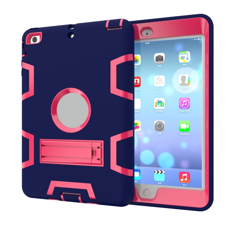 For iPad Mini 5 / 4 Shockproof PC + Silicone Protective Caseï¼Œwith Holder