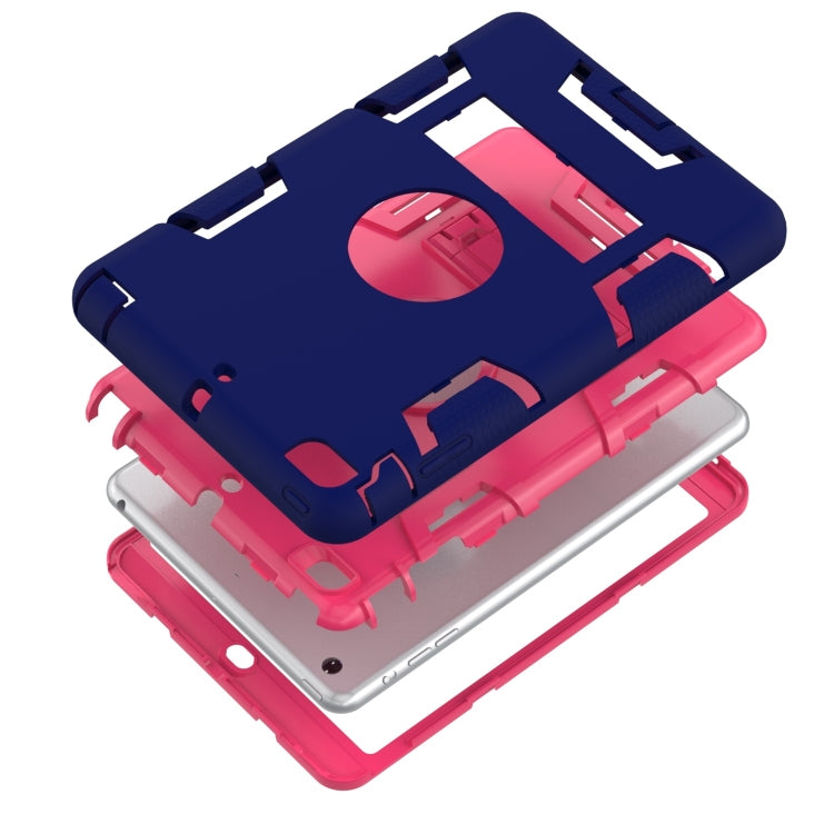 For iPad Mini 5 / 4 Shockproof PC + Silicone Protective Caseï¼Œwith Holder
