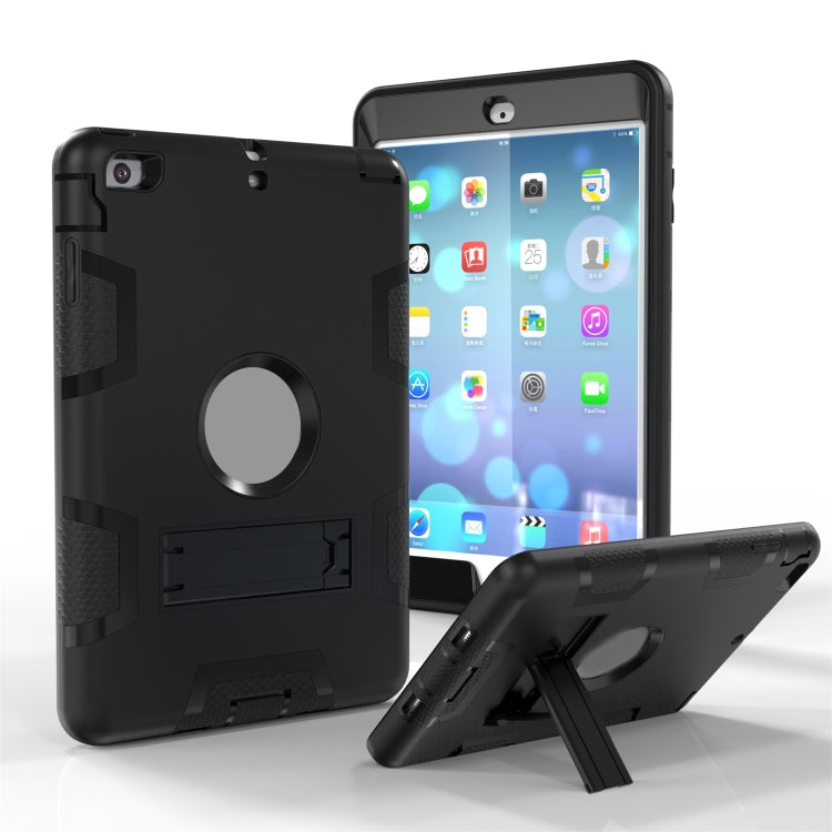For iPad Mini 5 / 4 Shockproof PC + Silicone Protective Caseï¼Œwith Holder