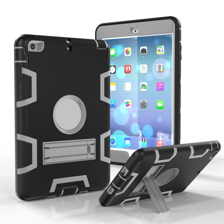 For iPad Mini 5 / 4 Shockproof PC + Silicone Protective Caseï¼Œwith Holder