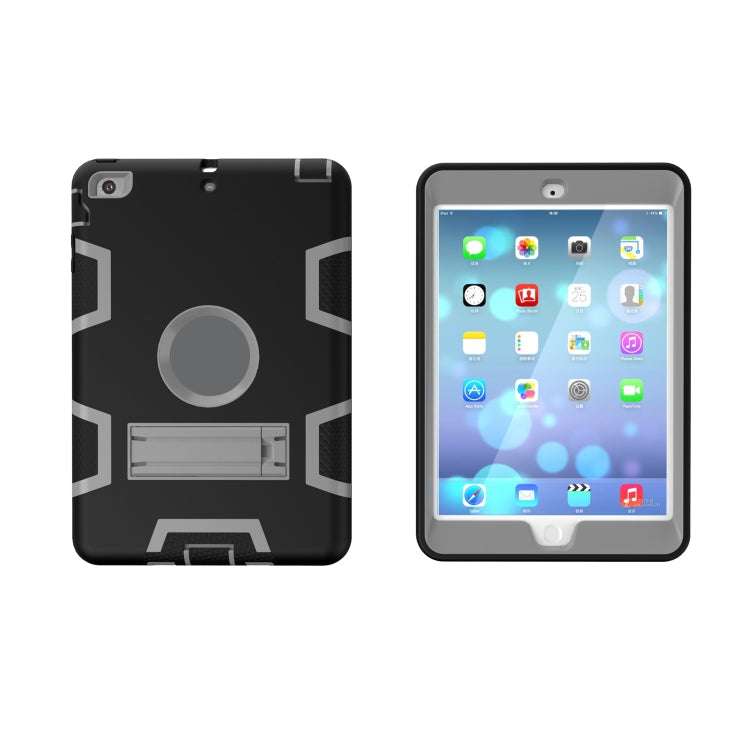 For iPad Mini 5 / 4 Shockproof PC + Silicone Protective Caseï¼Œwith Holder