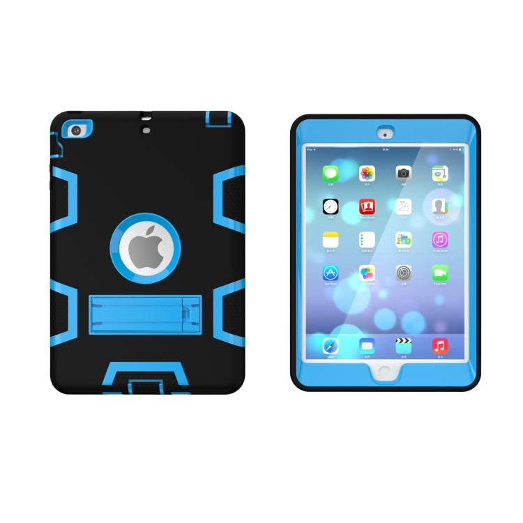 For iPad Mini 5 / 4 Shockproof PC + Silicone Protective Caseï¼Œwith Holder
