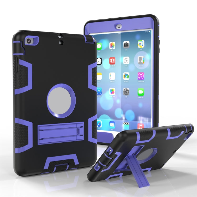 For iPad Mini 5 / 4 Shockproof PC + Silicone Protective Caseï¼Œwith Holder