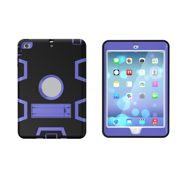 For iPad Mini 5 / 4 Shockproof PC + Silicone Protective Caseï¼Œwith Holder