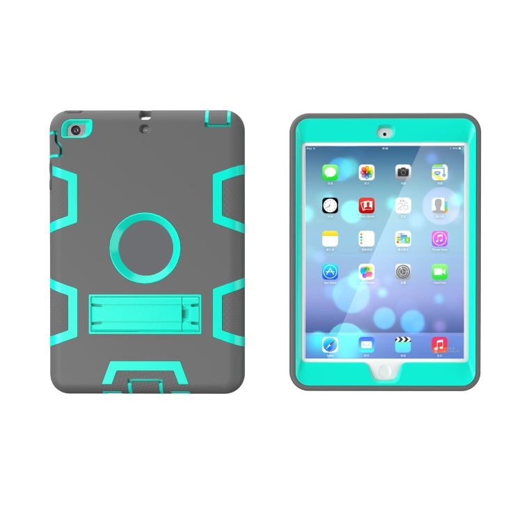 For iPad Mini 5 / 4 Shockproof PC + Silicone Protective Caseï¼Œwith Holder