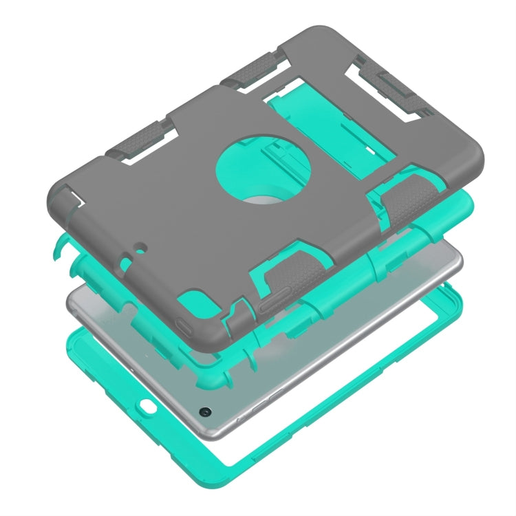 For iPad Mini 5 / 4 Shockproof PC + Silicone Protective Caseï¼Œwith Holder