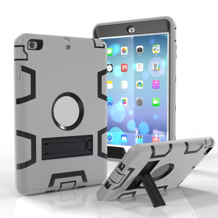 For iPad Mini 5 / 4 Shockproof PC + Silicone Protective Caseï¼Œwith Holder