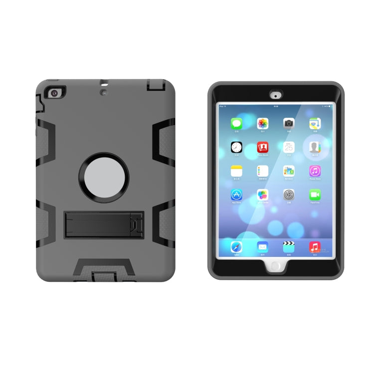For iPad Mini 5 / 4 Shockproof PC + Silicone Protective Caseï¼Œwith Holder