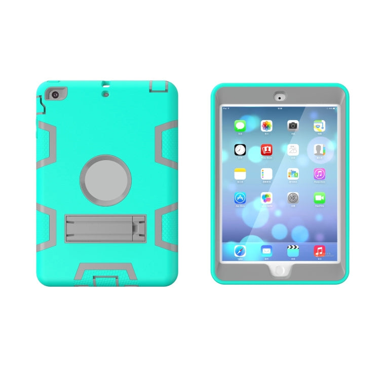 For iPad Mini 5 / 4 Shockproof PC + Silicone Protective Caseï¼Œwith Holder