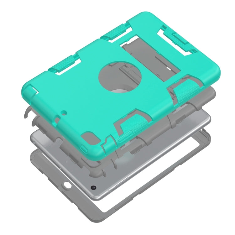 For iPad Mini 5 / 4 Shockproof PC + Silicone Protective Caseï¼Œwith Holder