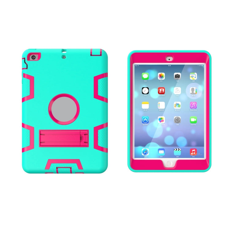 For iPad Mini 5 / 4 Shockproof PC + Silicone Protective Caseï¼Œwith Holder