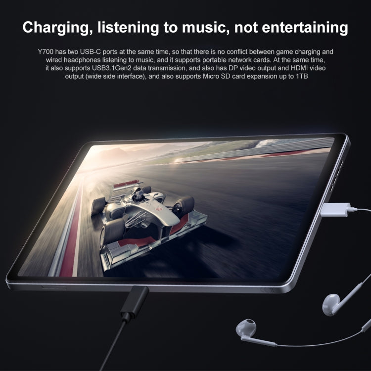 Lenovo LEGION Y700 2023 8.8 inch WiFi Gaming Tablet, 1