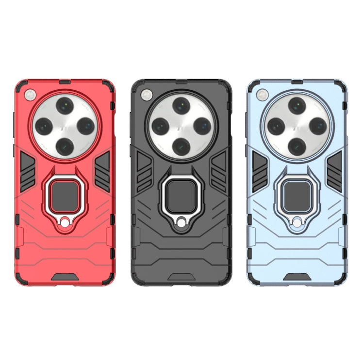 For OPPO Find X8 Pro PC + TPU Shockproof Protective Phone Case with Magnetic Ring Holder