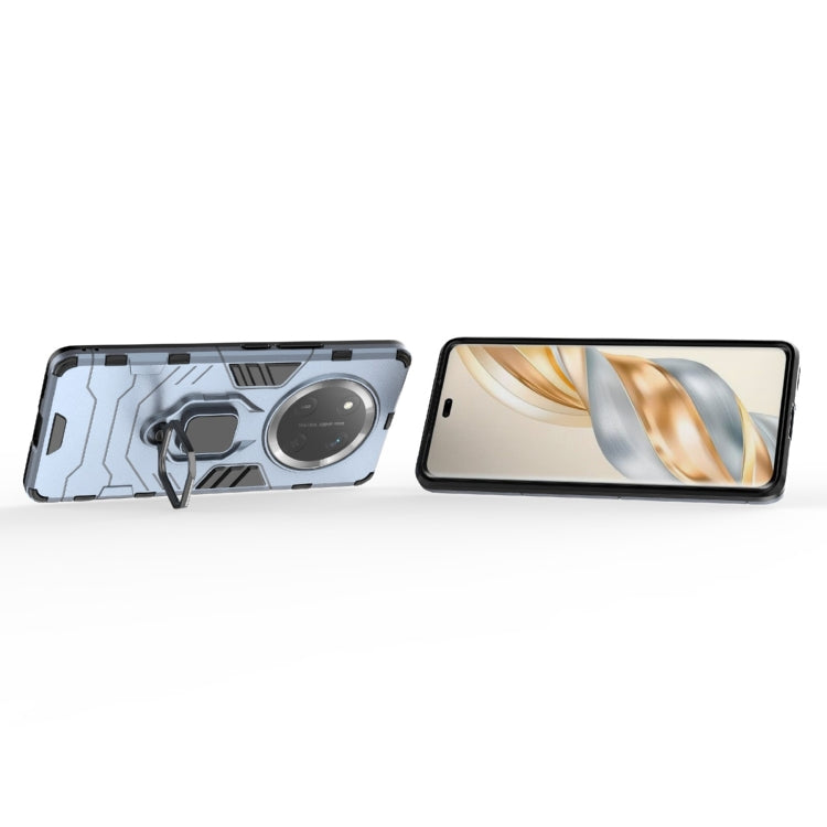 For Honor X60 Pro 5G PC + TPU Shockproof Protective Phone Case with Magnetic Ring Holder
