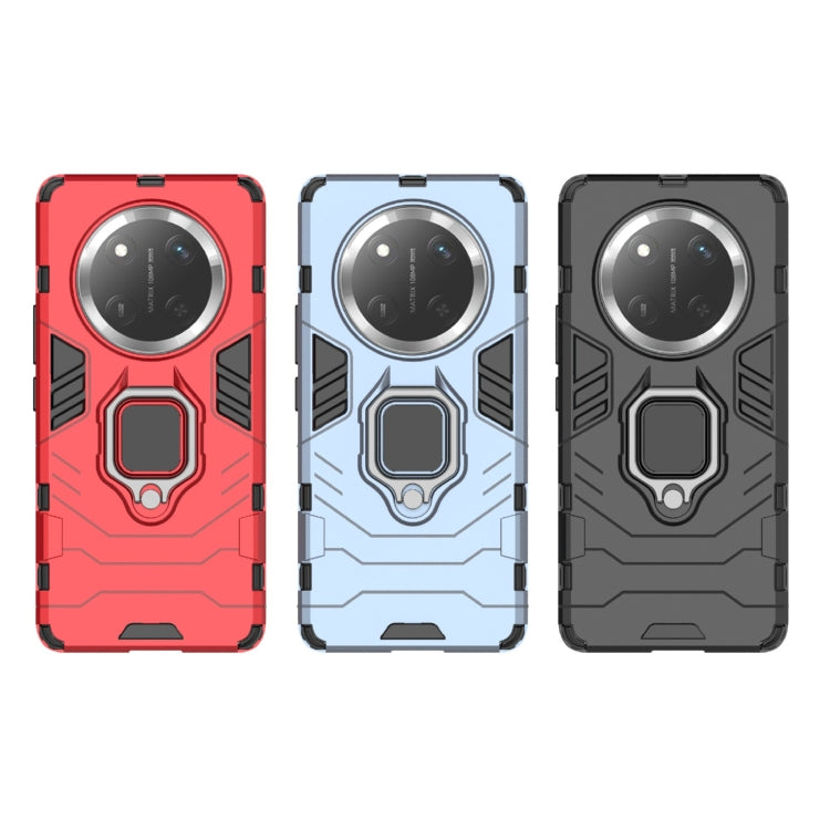 For Honor X60 Pro 5G PC + TPU Shockproof Protective Phone Case with Magnetic Ring Holder