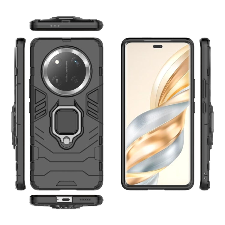 For Honor X60 Pro 5G PC + TPU Shockproof Protective Phone Case with Magnetic Ring Holder