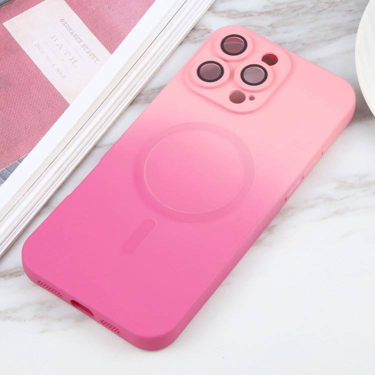 For iPhone 17e / 16e Liquid TPU Silicone Gradient MagSafe Phone Case