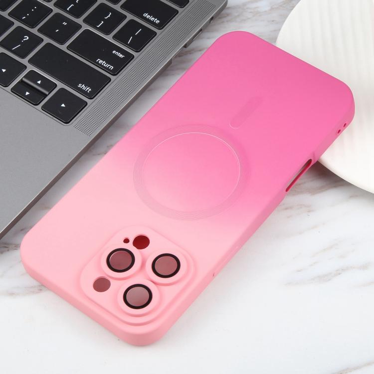 For iPhone 17e / 16e Liquid TPU Silicone Gradient MagSafe Phone Case