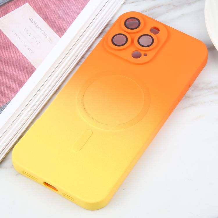 For iPhone 17e / 16e Liquid TPU Silicone Gradient MagSafe Phone Case