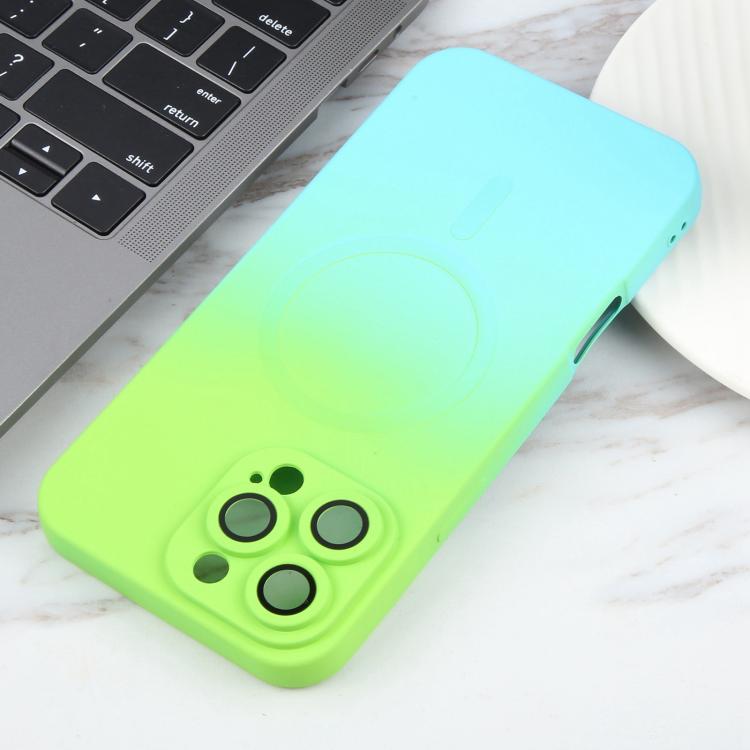 For iPhone 17e / 16e Liquid TPU Silicone Gradient MagSafe Phone Case