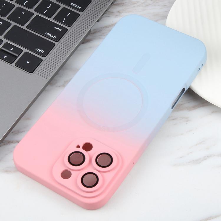 For iPhone 17e / 16e Liquid TPU Silicone Gradient MagSafe Phone Case