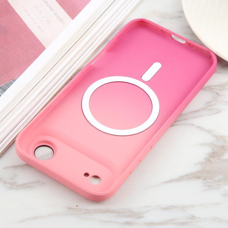 For iPhone Air Liquid TPU Silicone Gradient MagSafe Phone Case