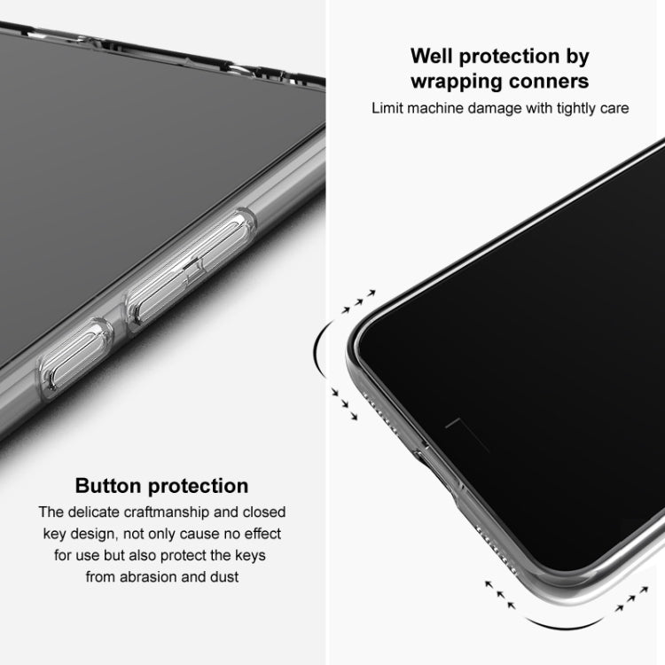 For OPPO Reno10 Pro 5G Global IMAK UX-5 Series Transparent TPU Phone Case