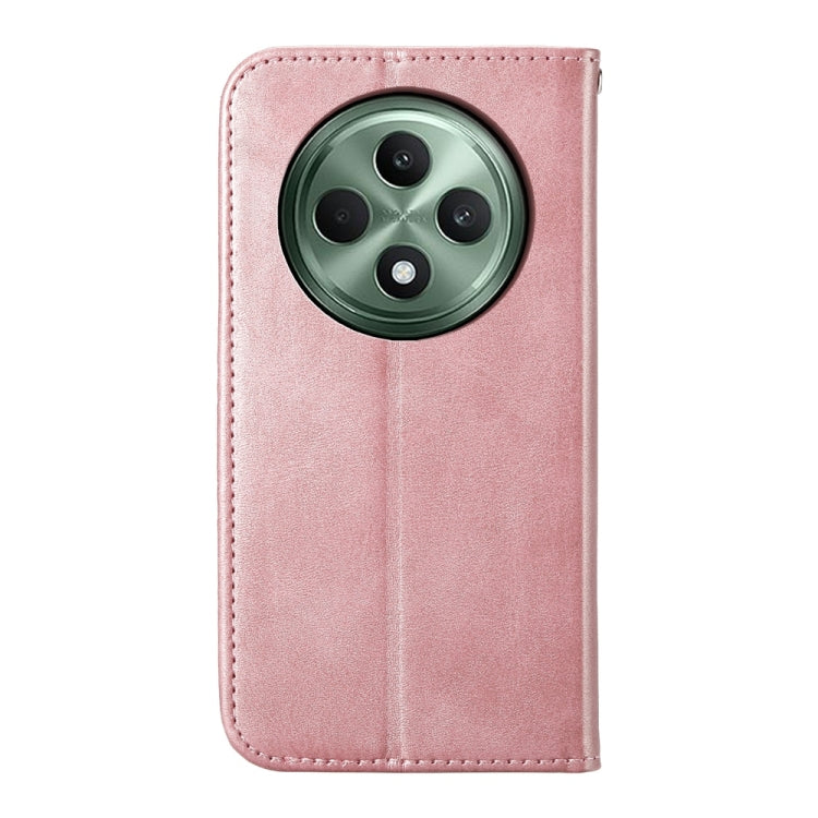 For OPPO Reno12 F 4G / 5G / F27 India Cubic Grid Calf Texture Magnetic Leather Phone Case