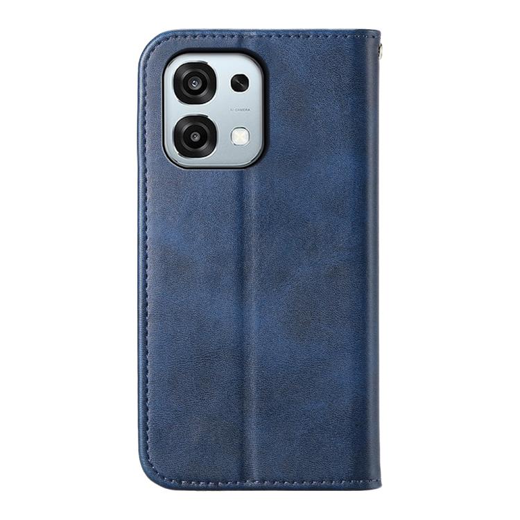 For OPPO A6 Pro 4G / 5G Global / F31 5G Cubic Grid Calf Texture Magnetic Leather Phone Case