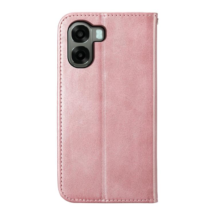 For OPPO A6x 5G / A6 5G Global Cubic Grid Calf Texture Magnetic Leather Phone Case