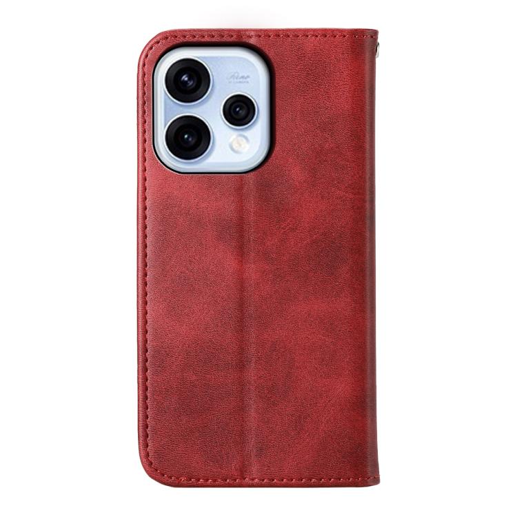 For OPPO Reno15 5G / Reno 15c 5G Cubic Grid Calf Texture Magnetic Leather Phone Case
