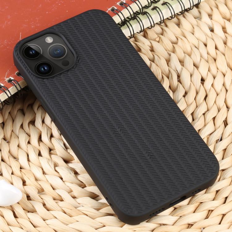 For iPhone 17e / 16e Weave Texture Silicone Phone Case