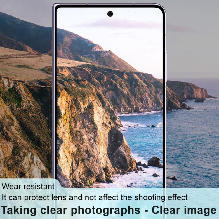 For Honor Magic V2 5G IMAK Rear Camera Lens Glass Film Black Version