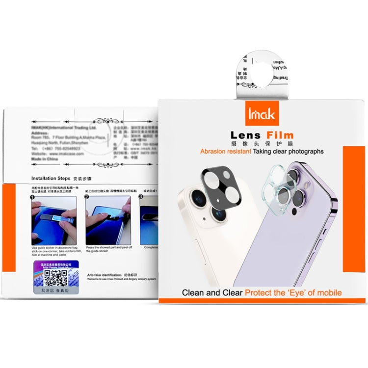 For OnePlus Ace 3V 5G imak High Definition Integrated Glass Lens Film Black Version