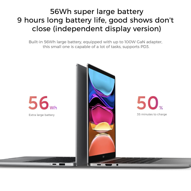 Xiaomi RedmiBook Pro 14 inch Laptop 2022, 16GB+512GB, Windows 11 Home Chinese Version, AMD Ryzen 5 6600H Hexa Core(Starlight Grey)