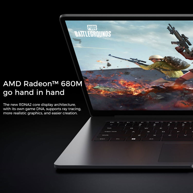 Xiaomi RedmiBook Pro 14 inch Laptop 2022, 16GB+512GB, Windows 11 Home Chinese Version, AMD Ryzen 5 6600H Hexa Core(Starlight Grey)
