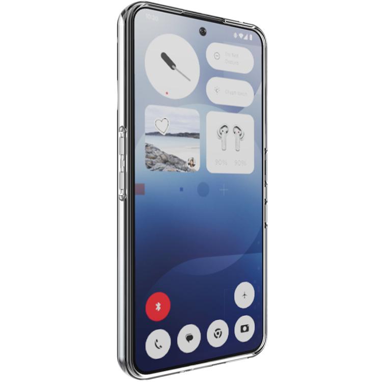 For Nothing phone 3a 5G imak UX-10 Series Transparent Shockproof TPU Phone Case - Transparent