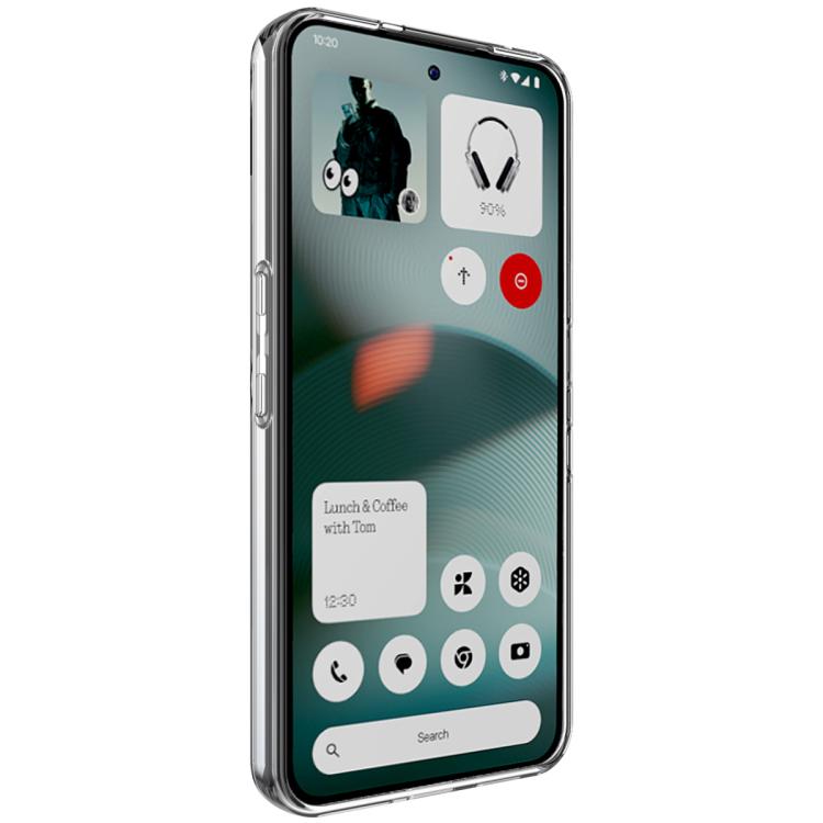 For Nothing Phone 3 imak UX-10 Series Transparent Shockproof TPU Phone Case - Transparent
