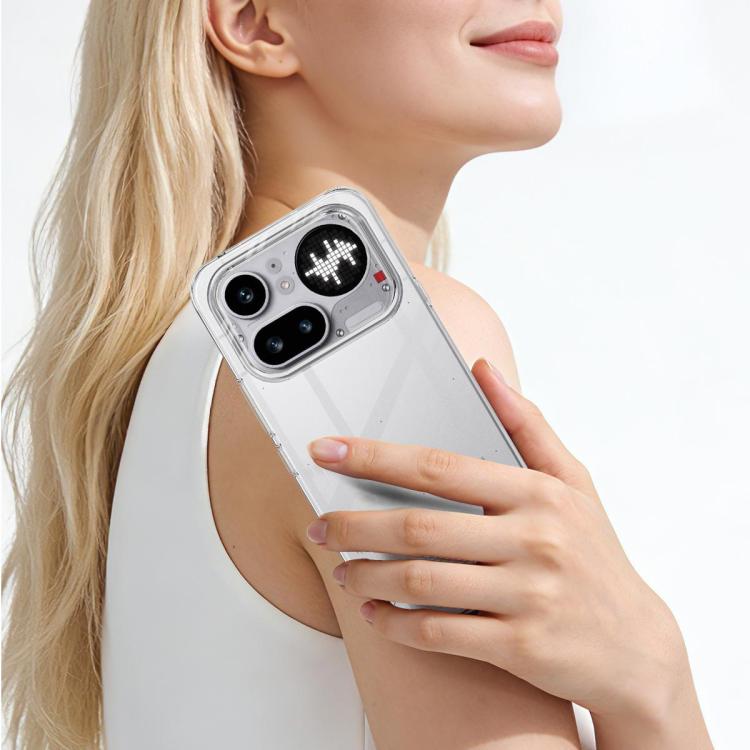 For Nothing Phone 4a Pro imak UX-10 Series Transparent Shockproof TPU Phone Case - Transparent